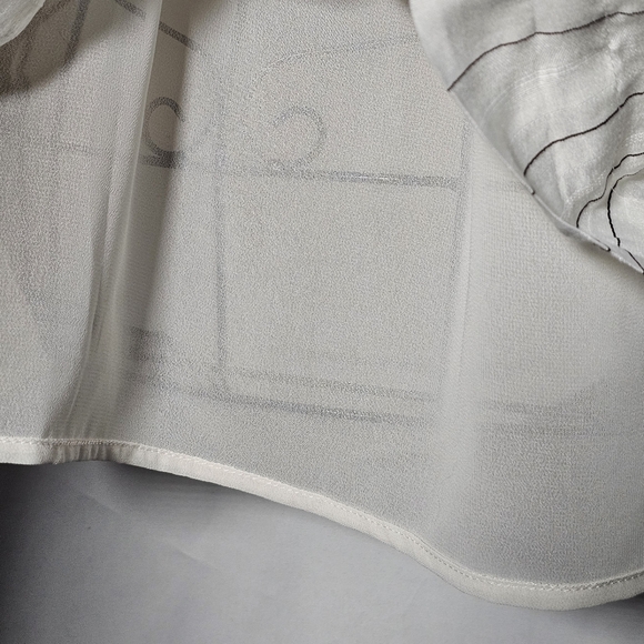 Banana Republic striped off shoulder top size Small - Picture 2 of 7